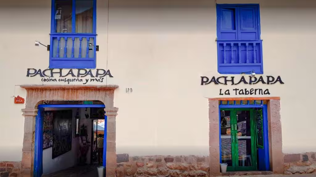 Restaurante Pachapapa en Cusco.