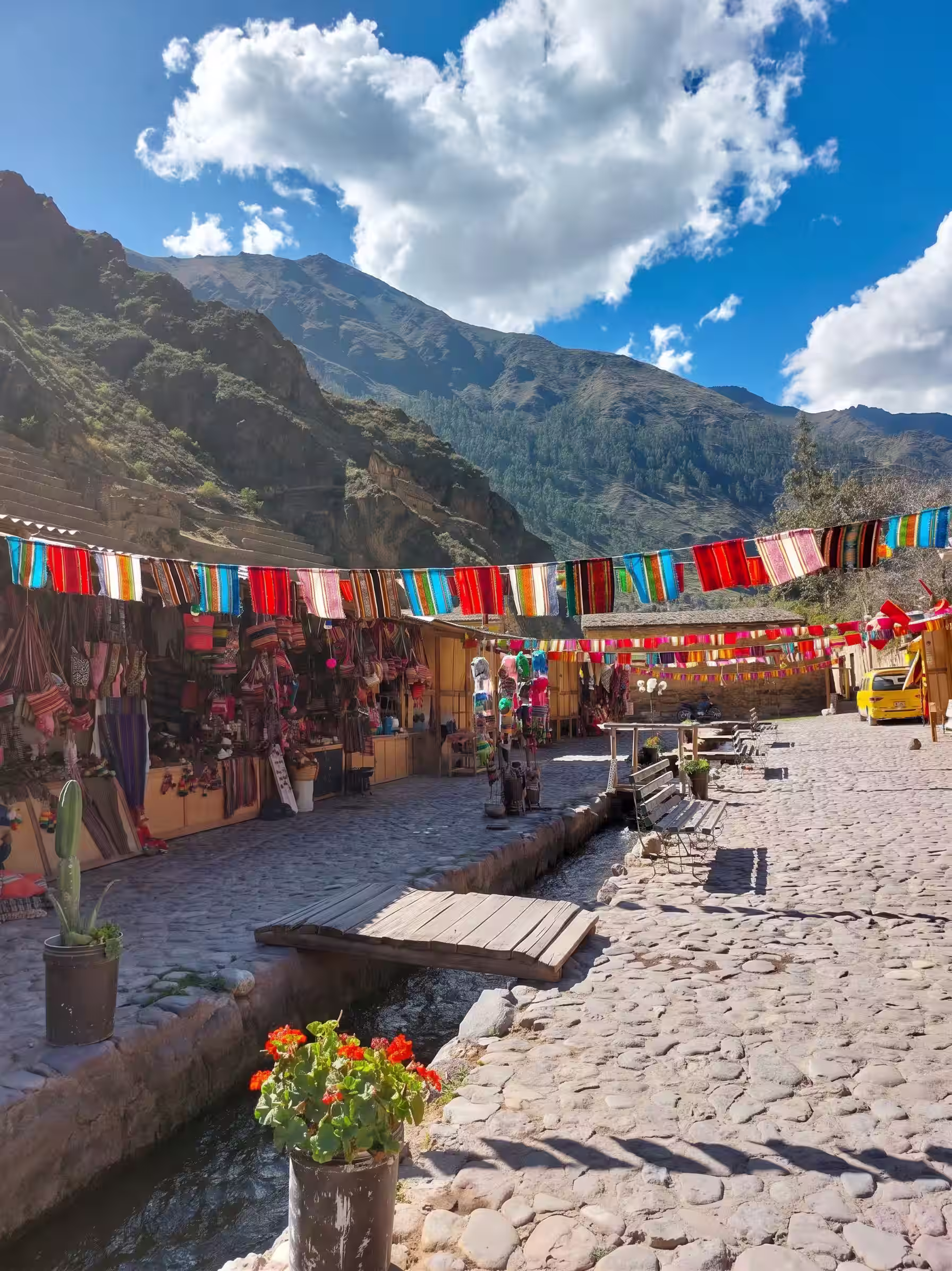 Sitio arqueológico de Ollantaytambo, en el Valle Sagrado de los Incas.