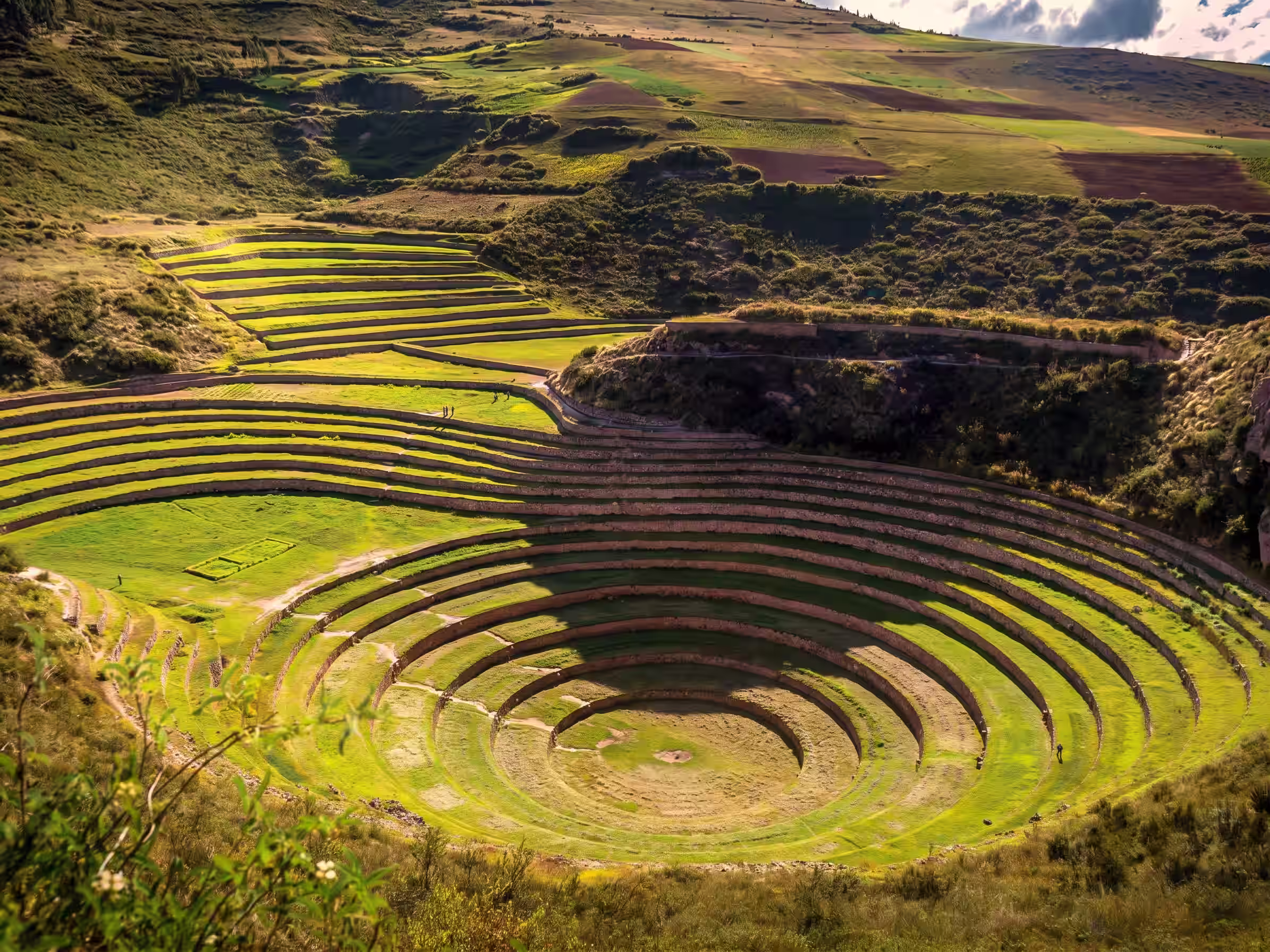 Paisaje del Valle Sagrado en la región de Urubamba.